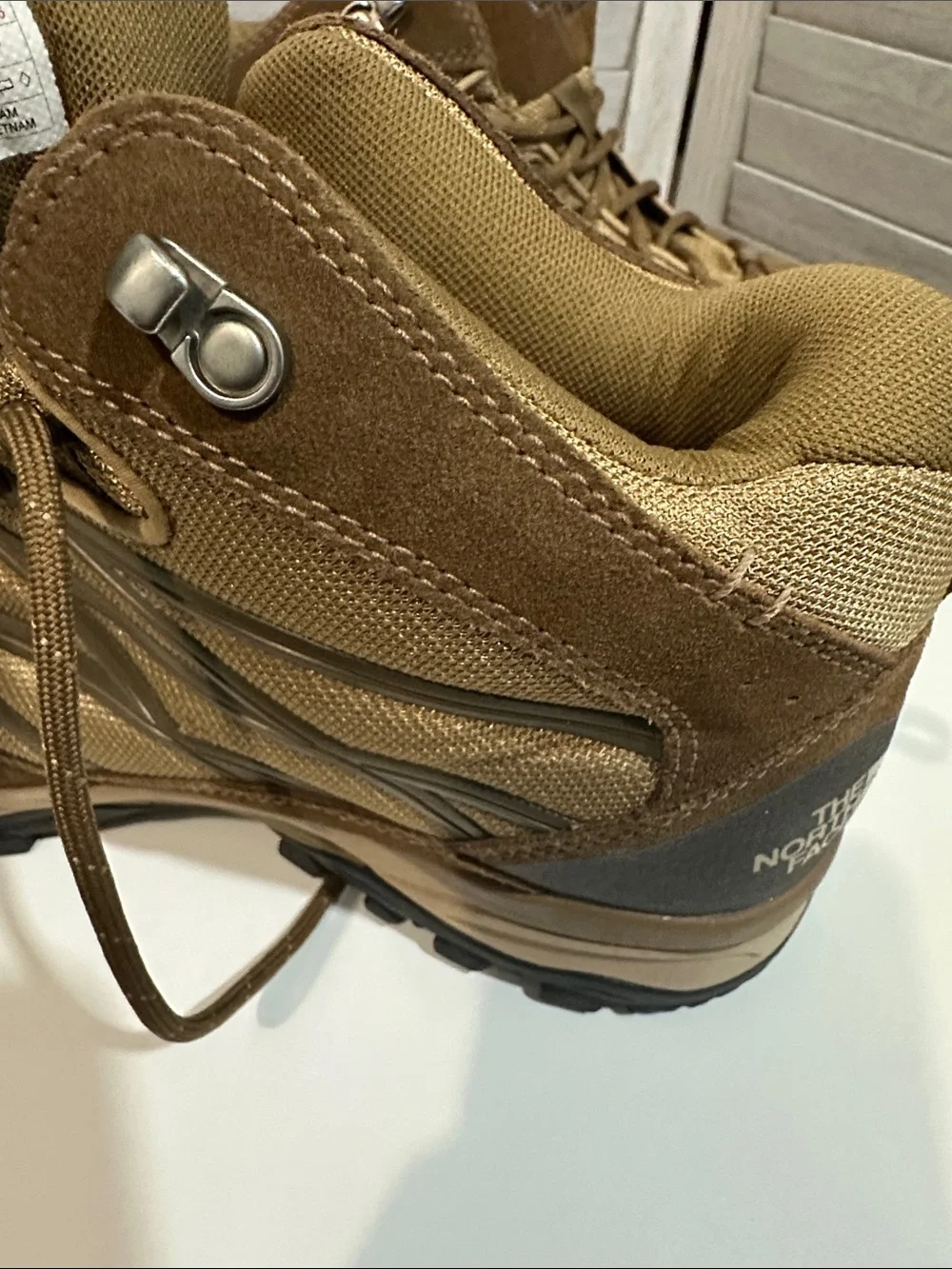 The North Face Men's Tan/Brown Trail Hiking Boots